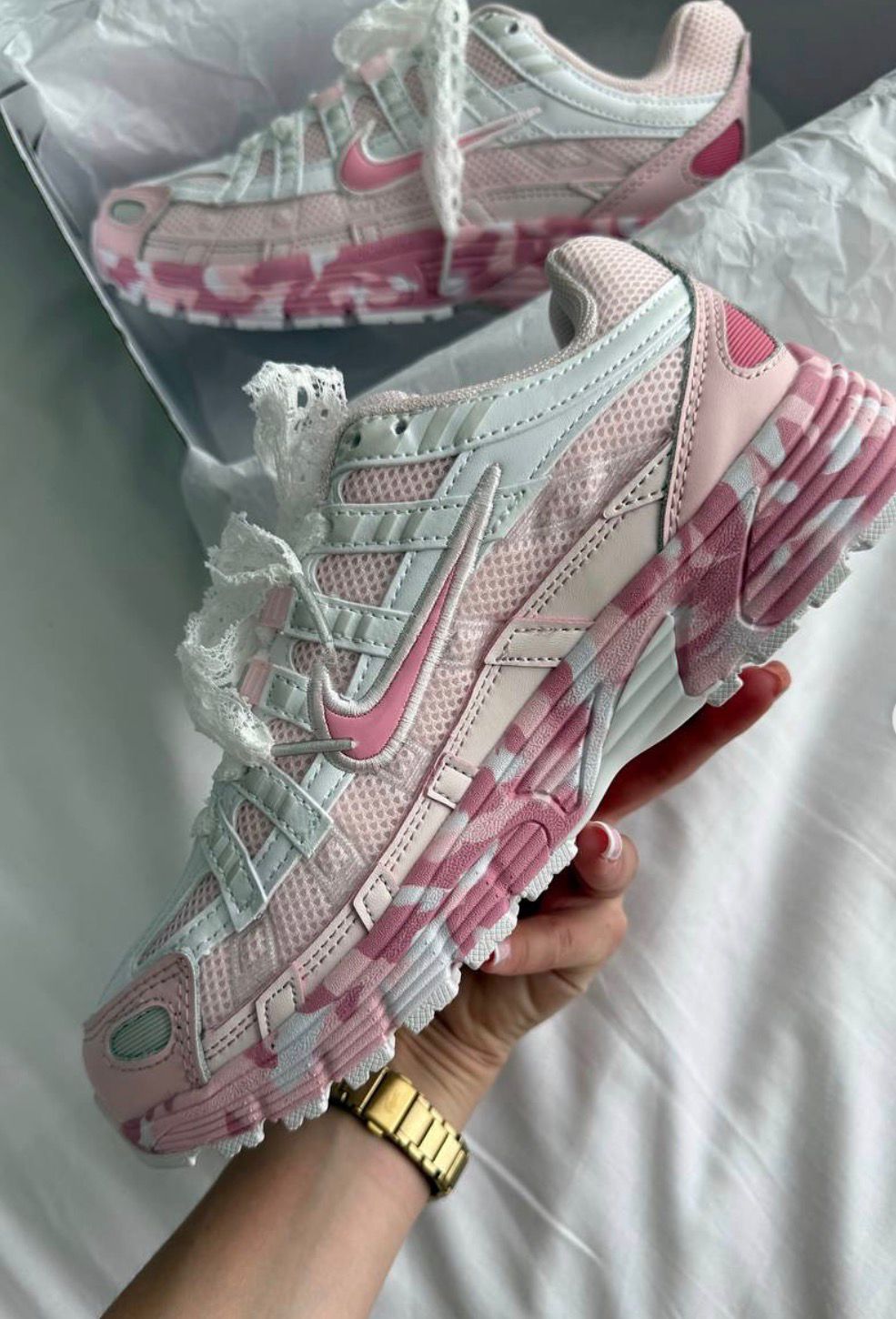 NIKE P-6000 TRAINER CUSTOM PINK