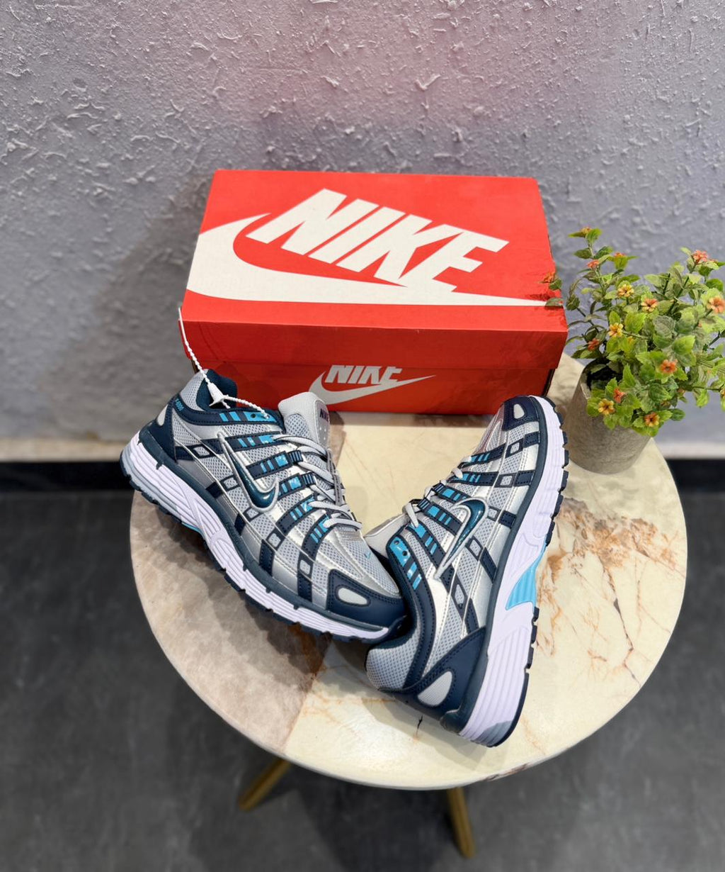 NIKE P-6000 TRAINER ARMY NAVY