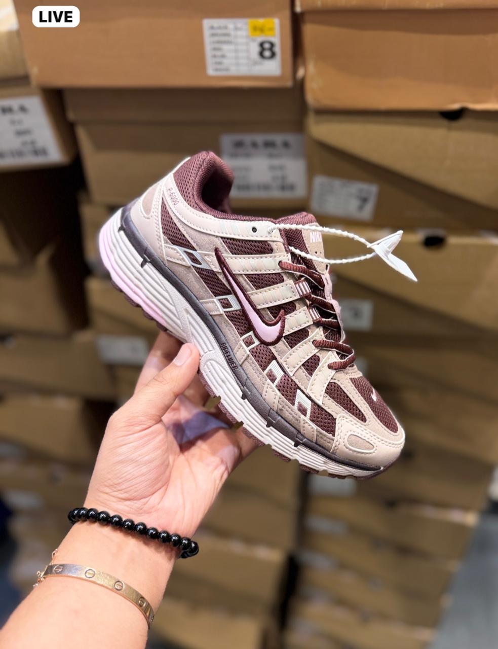 NIKE P-6000 TRAINER BURGUNDY PINK FOAM ✅✅