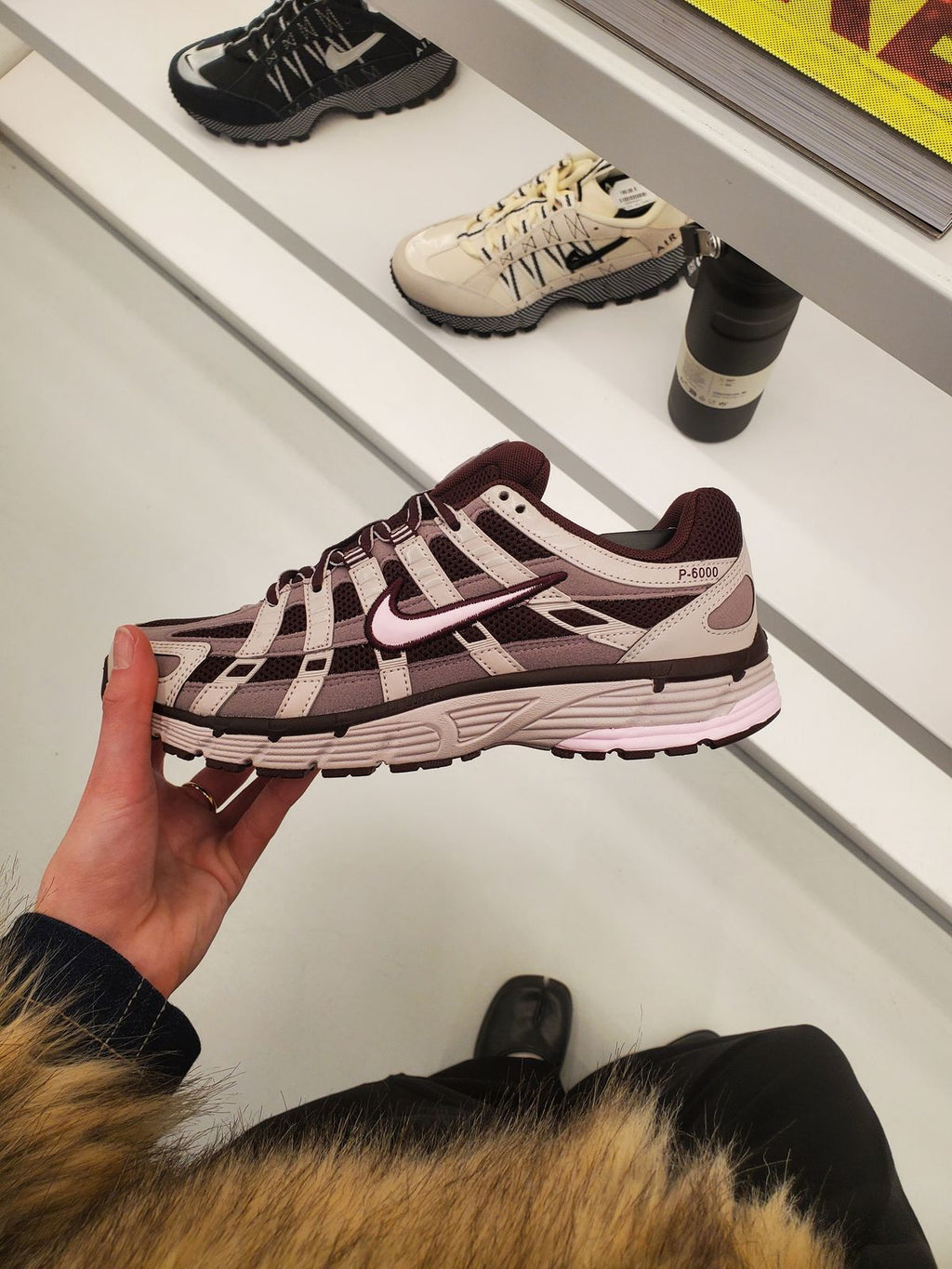 NIKE P-6000 TRAINER BURGUNDY PINK FOAM ✅✅