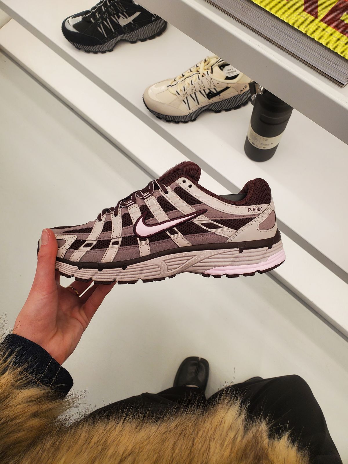 NIKE P-6000 TRAINER BURGUNDY PINK FOAM ✅✅