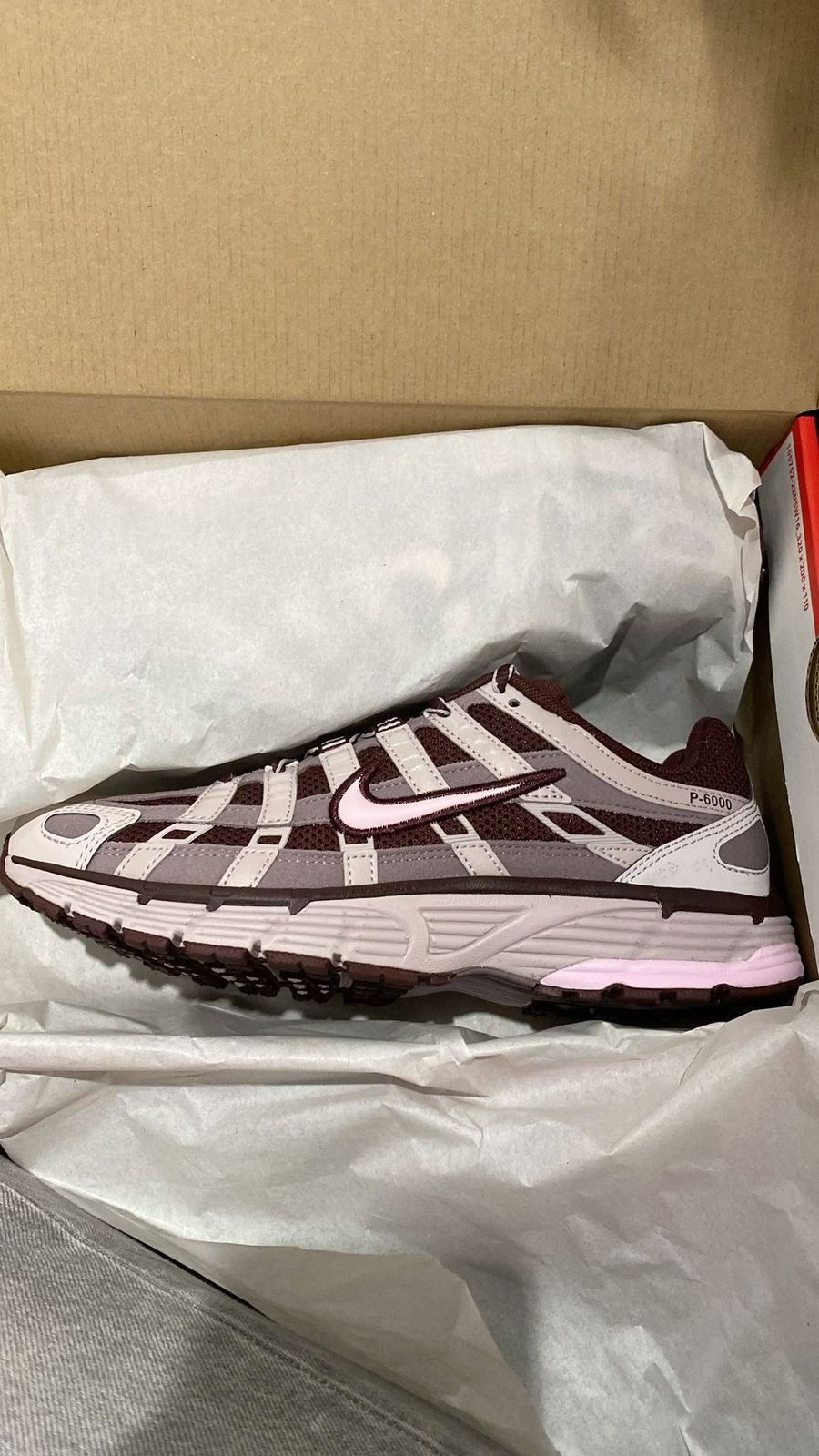 NIKE P-6000 TRAINER BURGUNDY PINK FOAM ✅✅