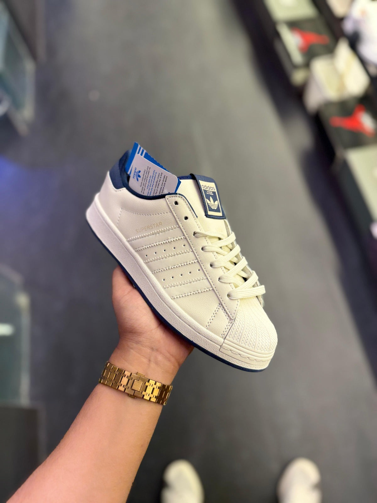 Adidas Superstar Parley sneakers.