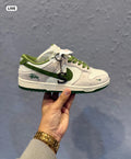 NIKE SB DUNK STUSSY S WHITE GREEN KEYCHAIN 🖤