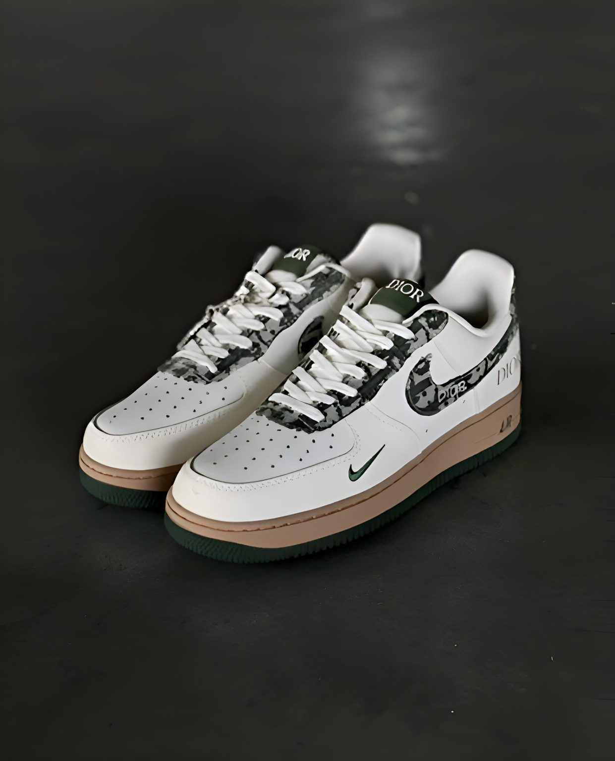 NIKE AIRFORCE CUSTOM DIOR KEY CHAIN 2025 🖤
