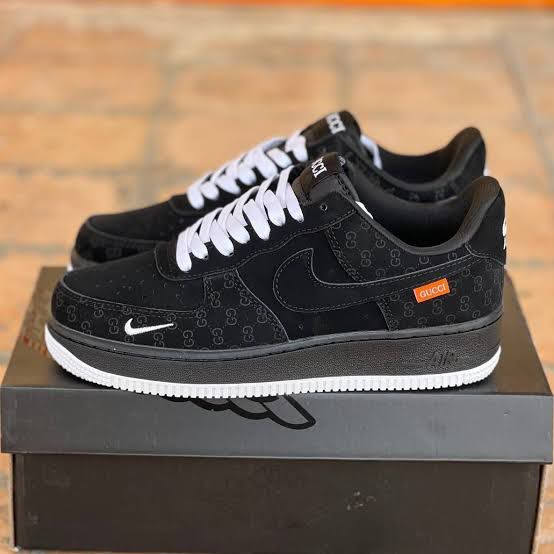 NIKE AIRFORCE CUSTOM X GUCCI