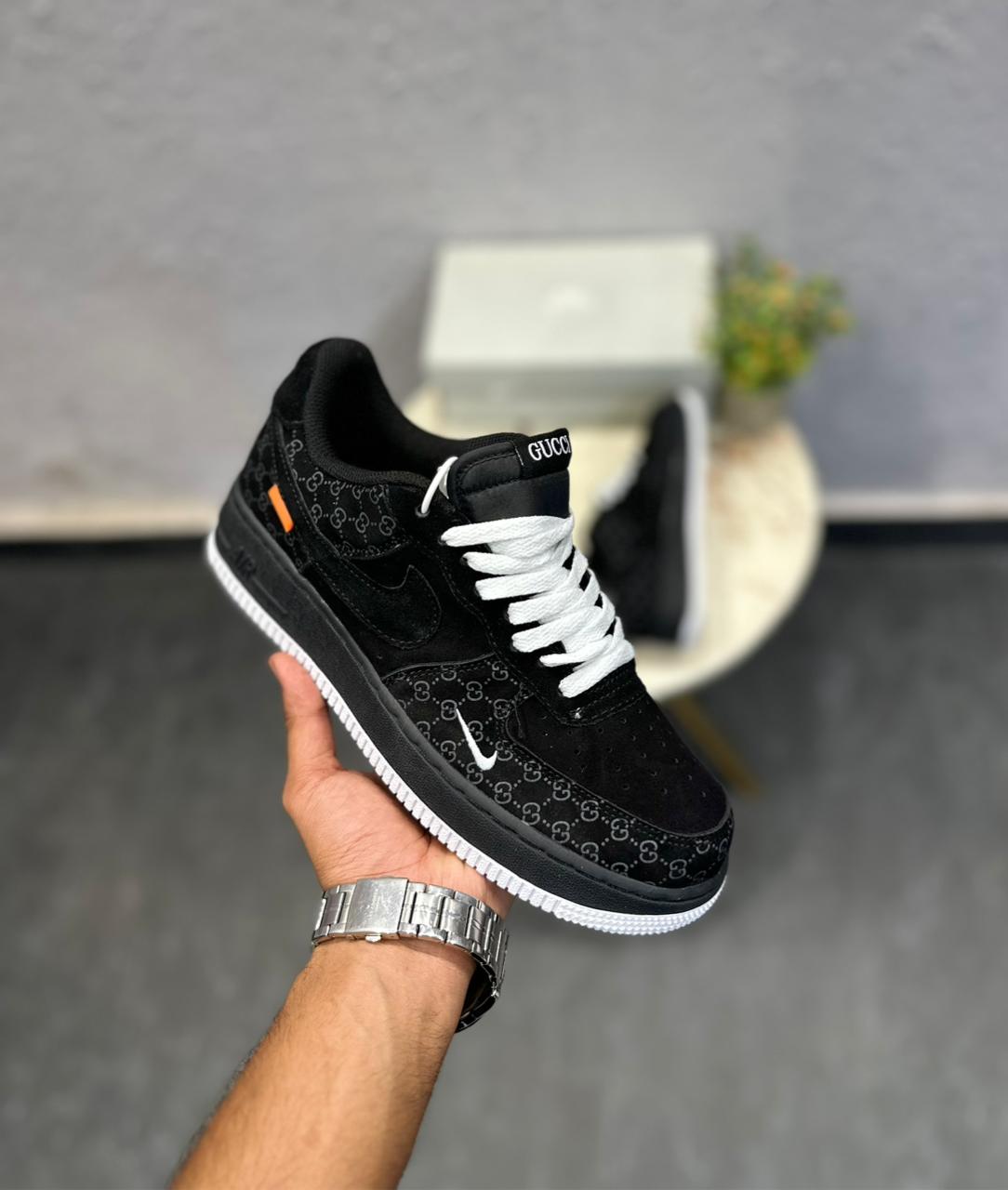 NIKE AIRFORCE CUSTOM X GUCCI