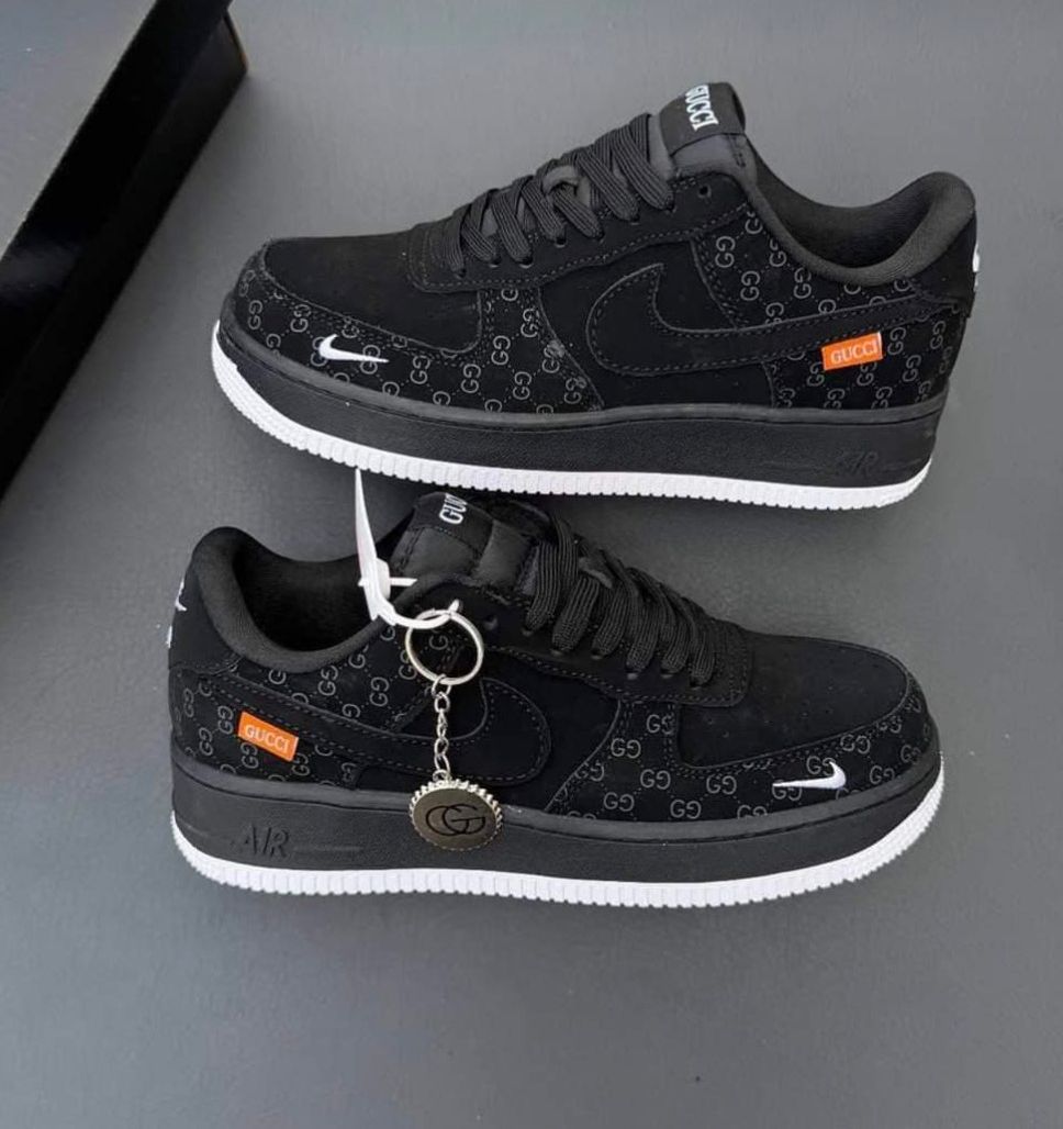 NIKE AIRFORCE CUSTOM X GUCCI