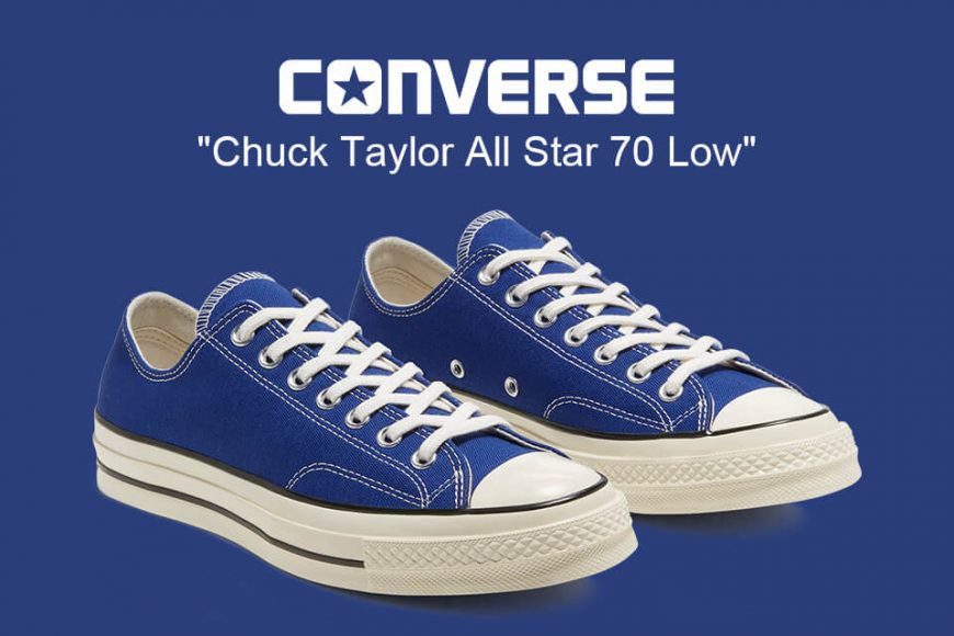 CONVERSE CHUCK 70 LOW ROYAL BLUE