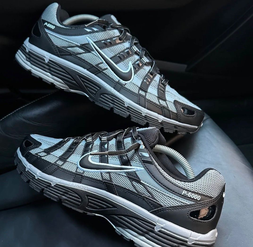 NIKE P-6000 TRAINER BLACK COOL GREY