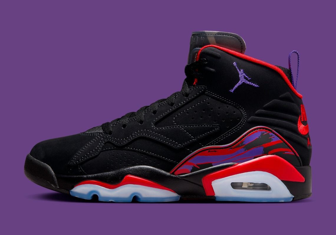 AIR JORDANS RETRO 6 JUMPMAN MVP BLACK RED