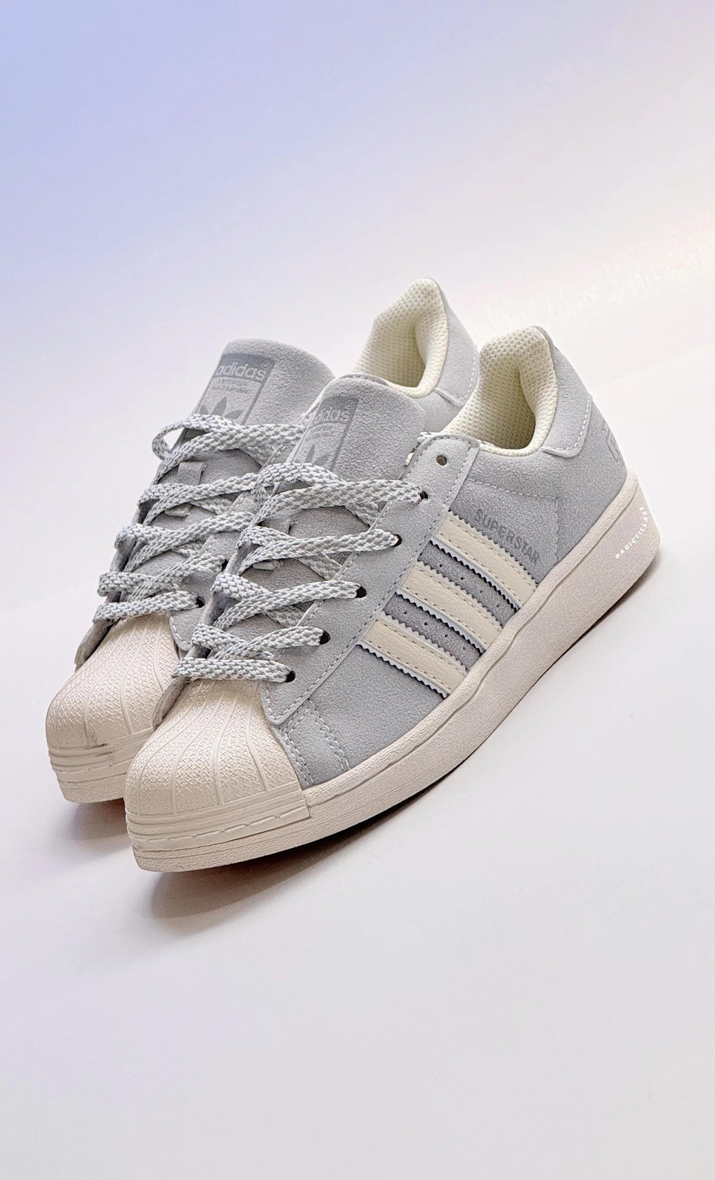 ADIDAS ORIGINALS SUPERSTAR REIGNING CHAMP LIGHT GREY