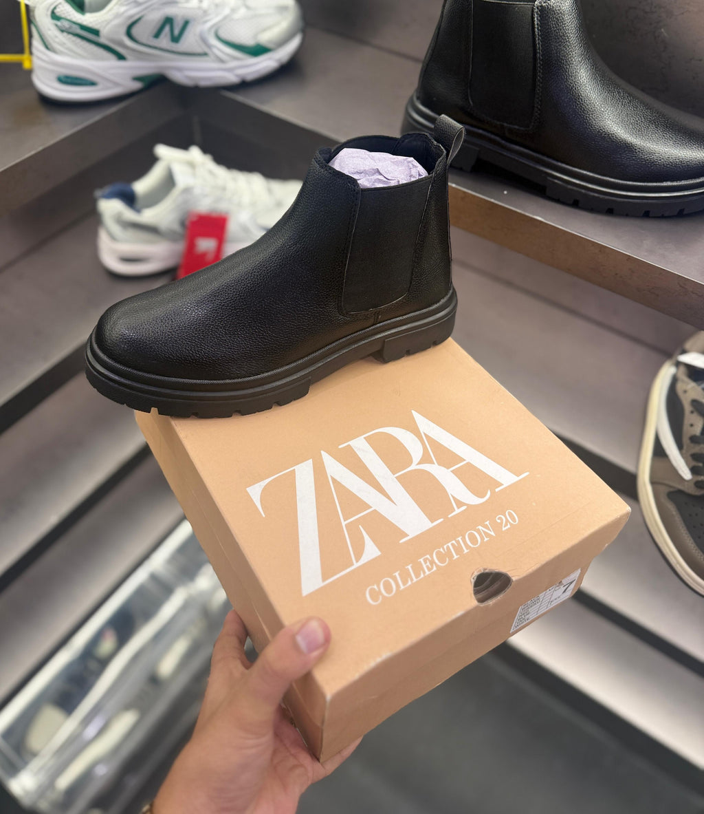 ZARA CHUNKY CHELSEA BOOTS