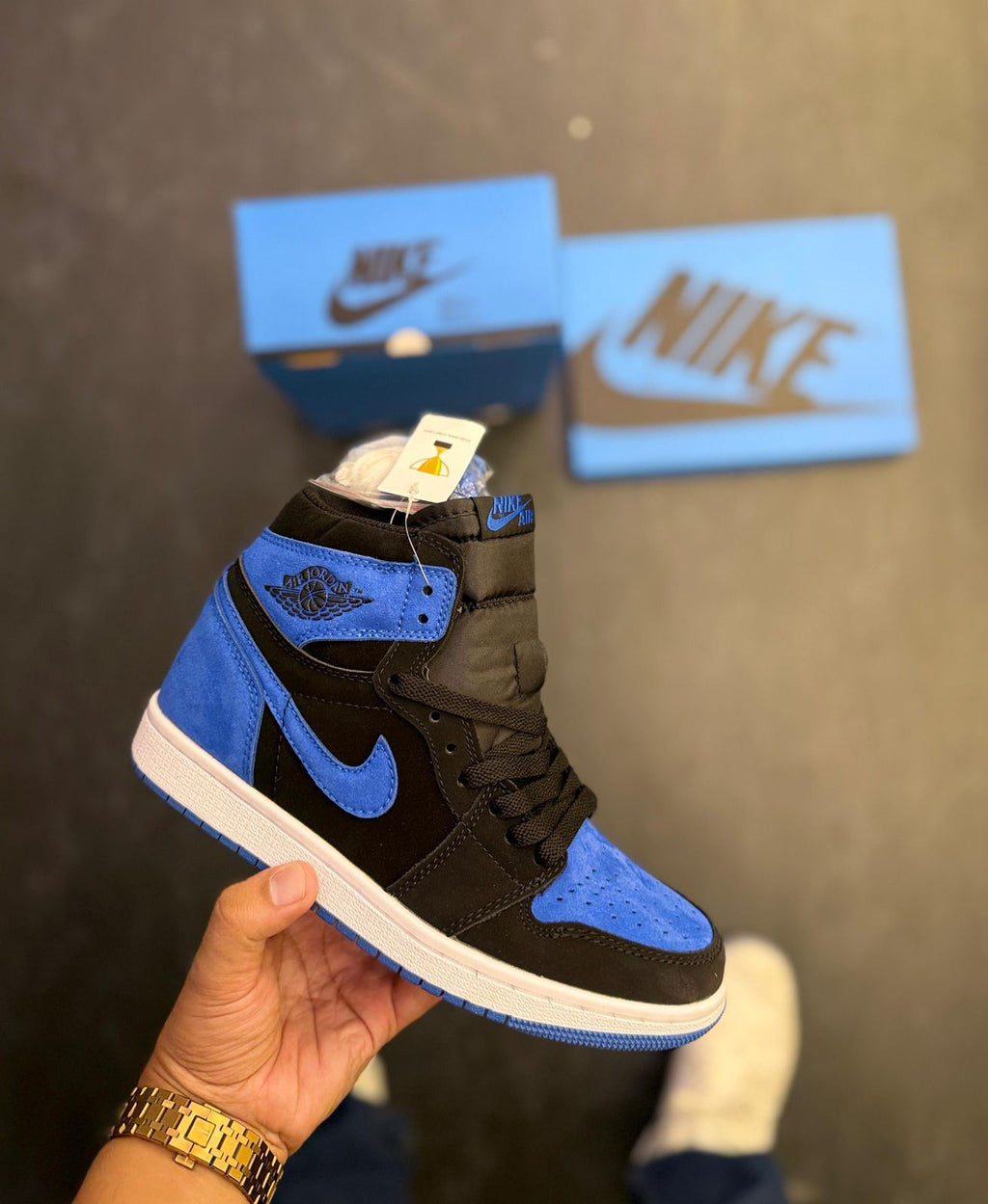 AIR JORDANS RETRO 1 HIGH ROYAL REIMAGINED