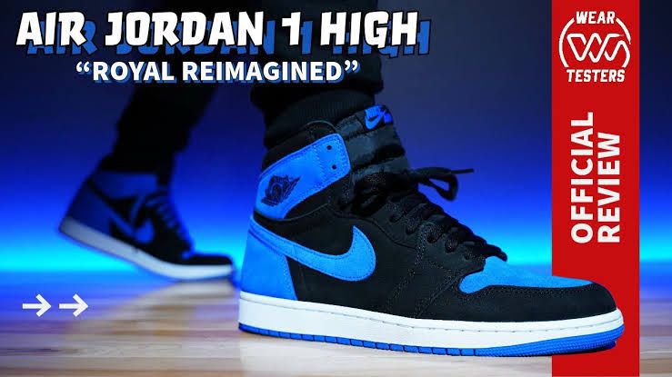 AIR JORDANS RETRO 1 HIGH ROYAL REIMAGINED