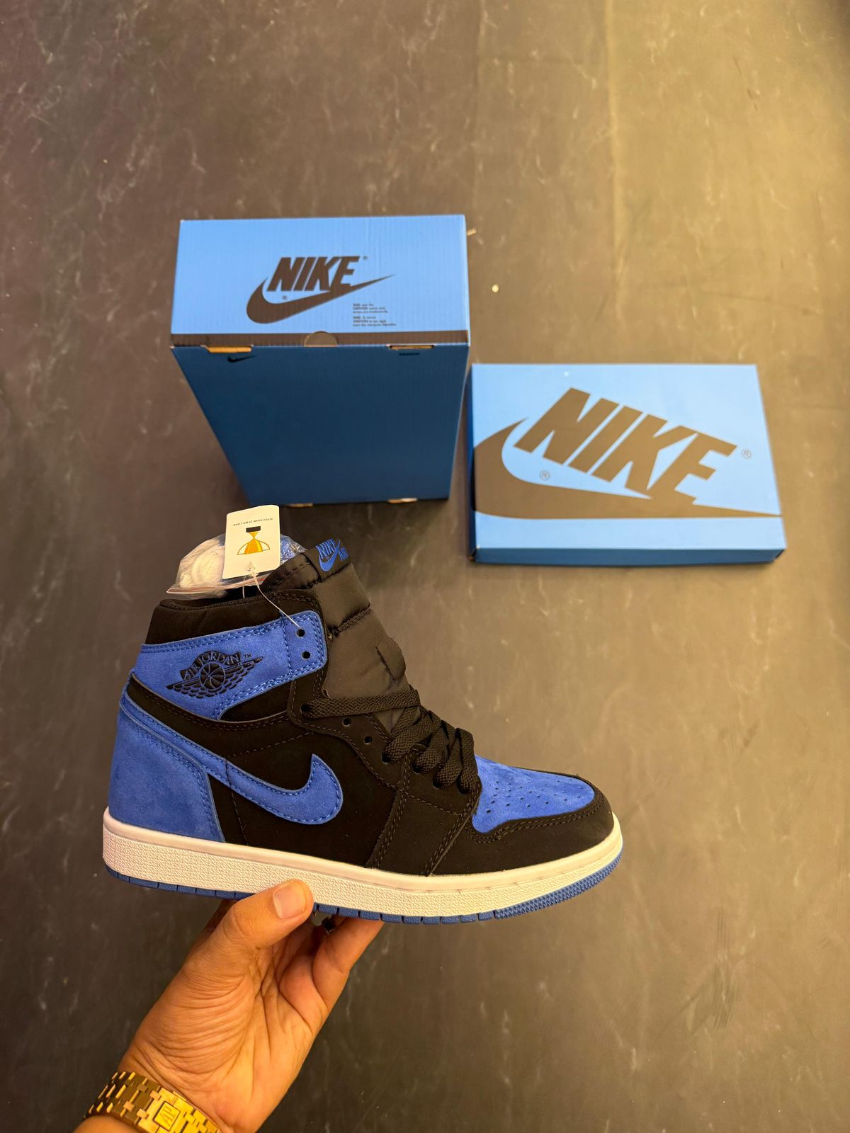 AIR JORDANS RETRO 1 HIGH ROYAL REIMAGINED