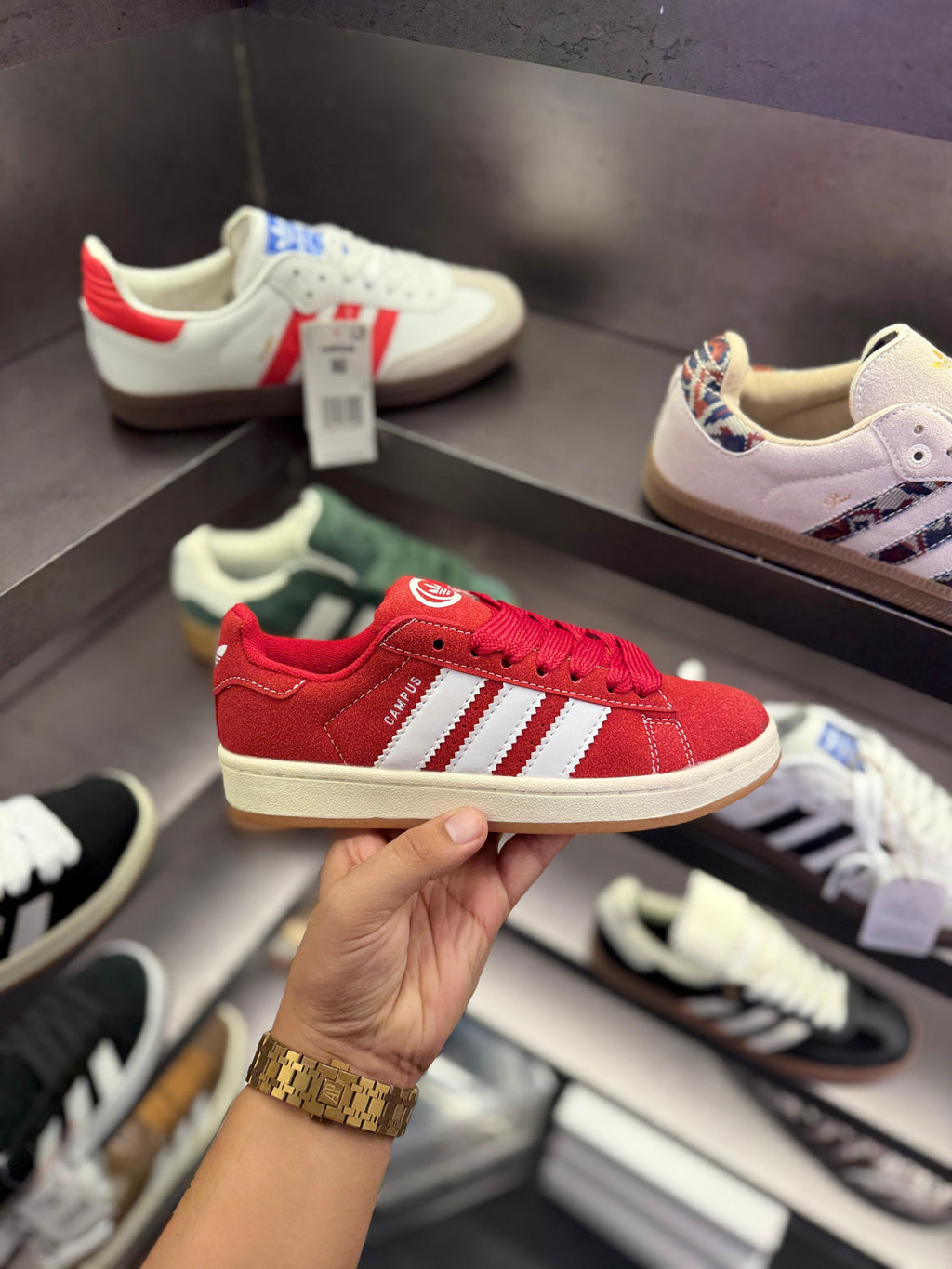 ADIDAS ORIGINAL CAMPUS 00s 2024 BLOODY RED