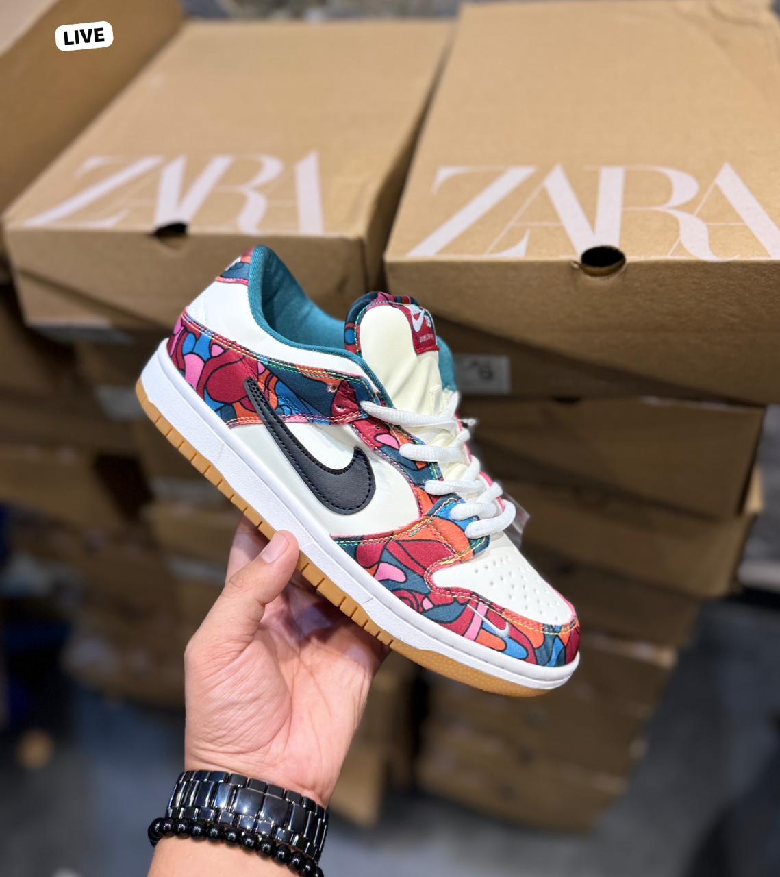 NIKE SB DUNK  PARRA ABSTRACT