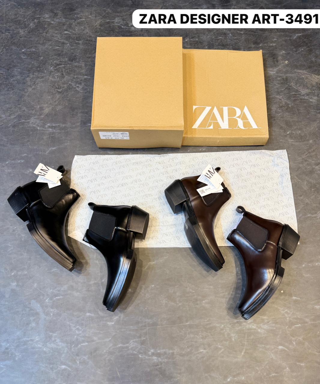 ZARA AESTHETIC CHELSEA BOOTS ART-3491 🖤