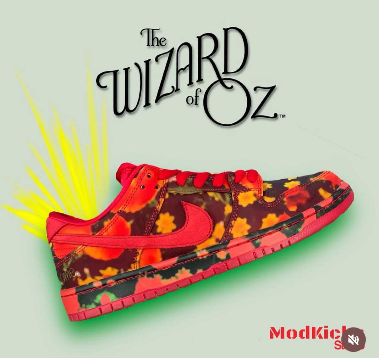 NIKE SB DUNK LOW WIZARD OF OZ