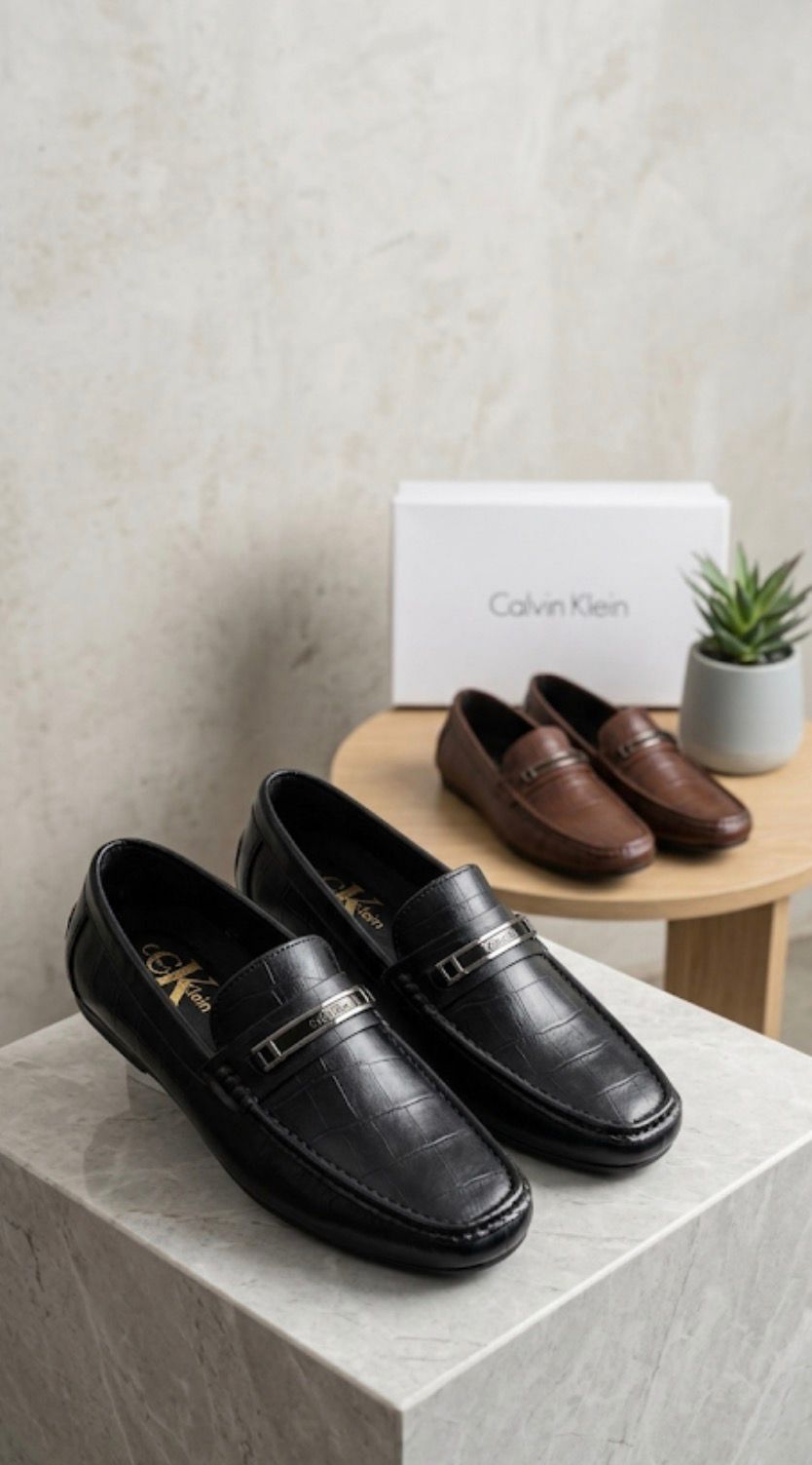 CALVIN KLEIN -NEW YORK LOAFER 2 COLORS