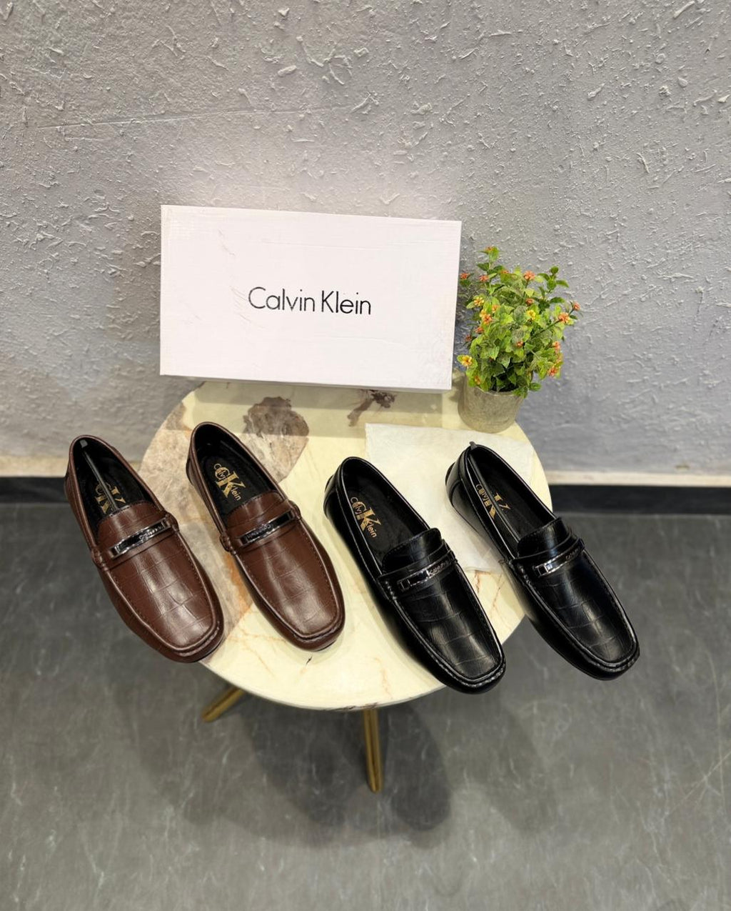 CALVIN KLEIN -NEW YORK LOAFER 2 COLORS