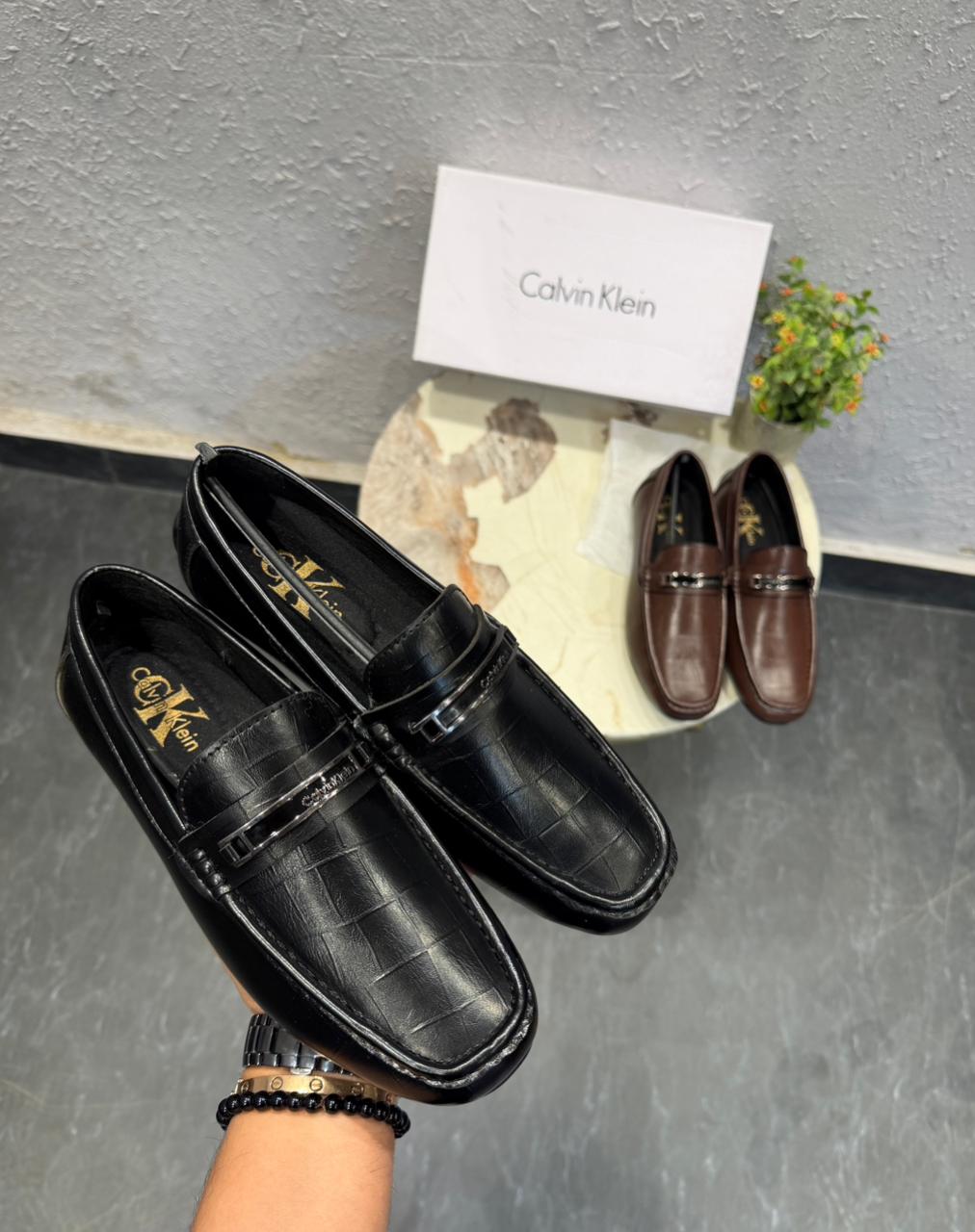 CALVIN KLEIN -NEW YORK LOAFER 2 COLORS
