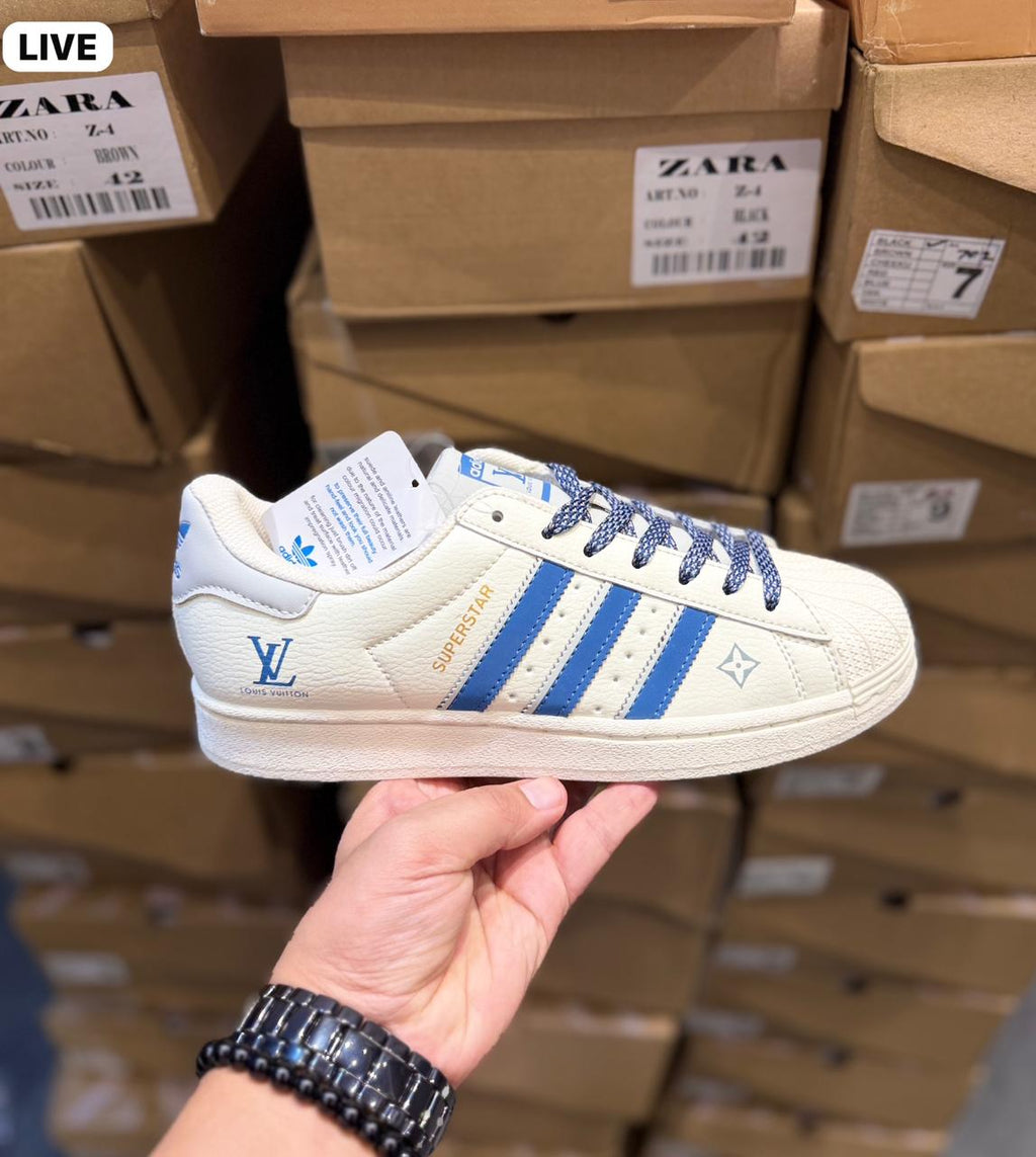 ADIDAS ORIGINALS SUPERSTAR CUSTOM LV EDTN