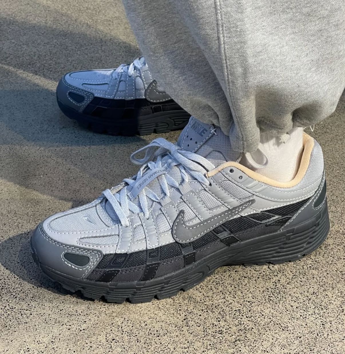 NIKE P-6000 TRAINER PLATINUM PURPLE
