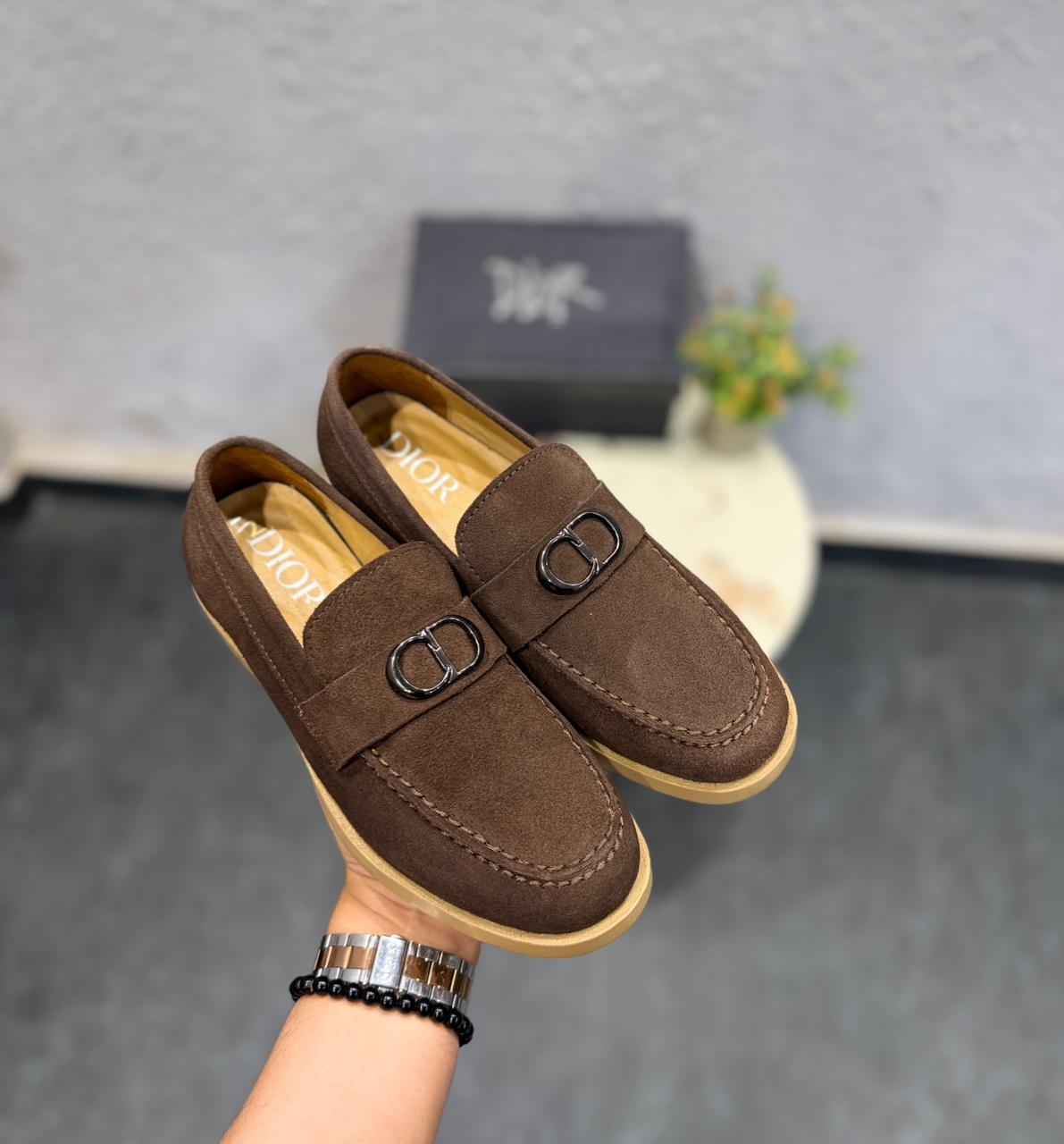 DIOR -HYBRID LEATHER LOGO LOAFER ART- 2251