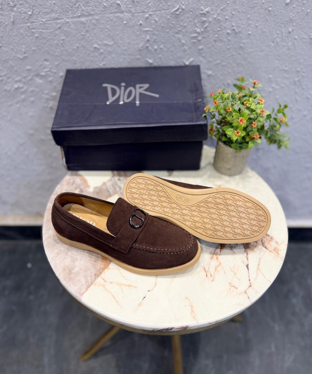 DIOR -HYBRID LEATHER LOGO LOAFER ART- 2251