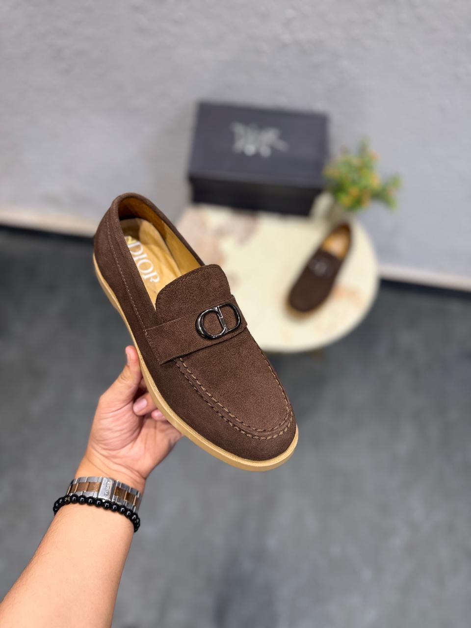 DIOR -HYBRID LEATHER LOGO LOAFER ART- 2251