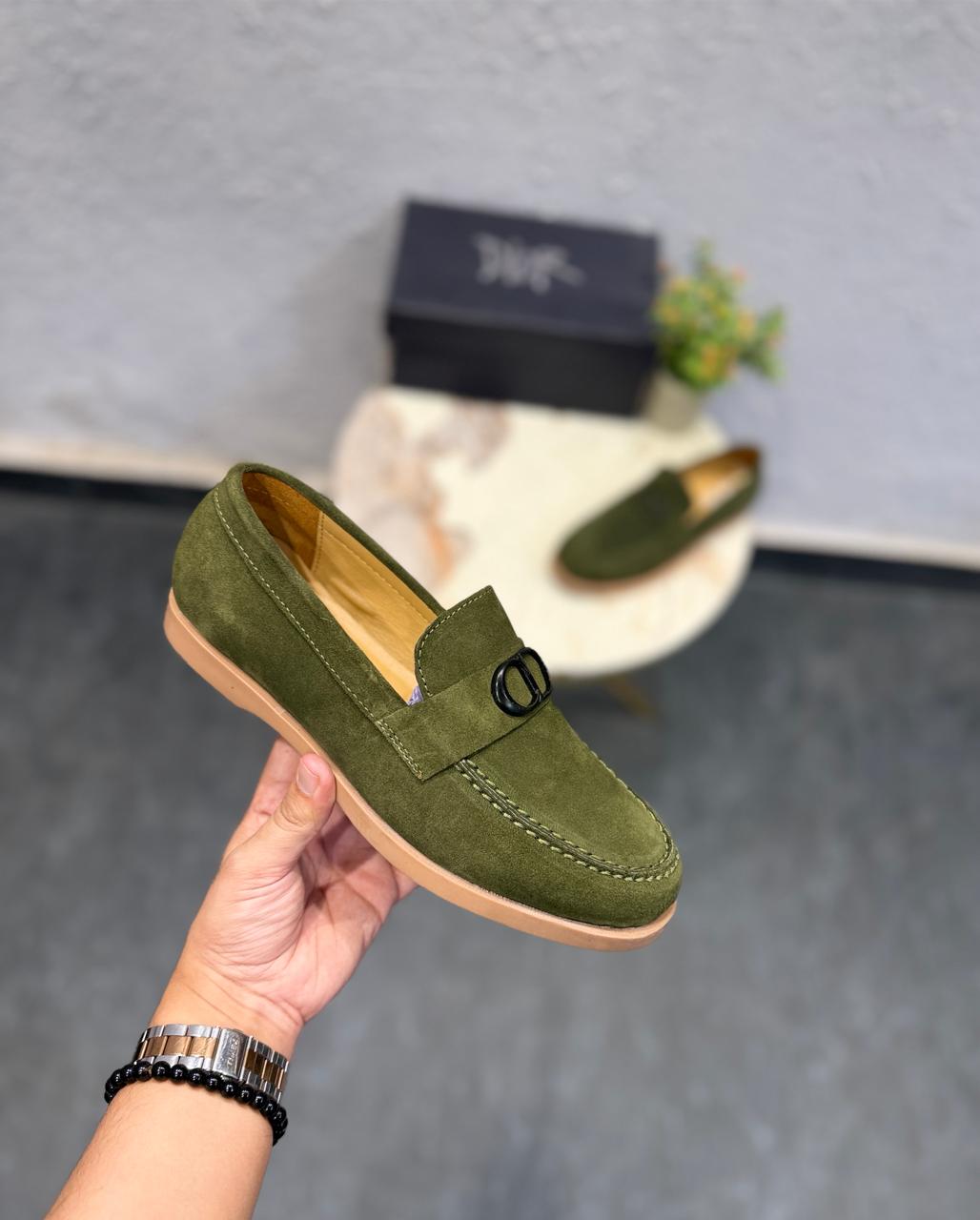 DIOR -HYBRID LEATHER LOGO LOAFER ART- 2251