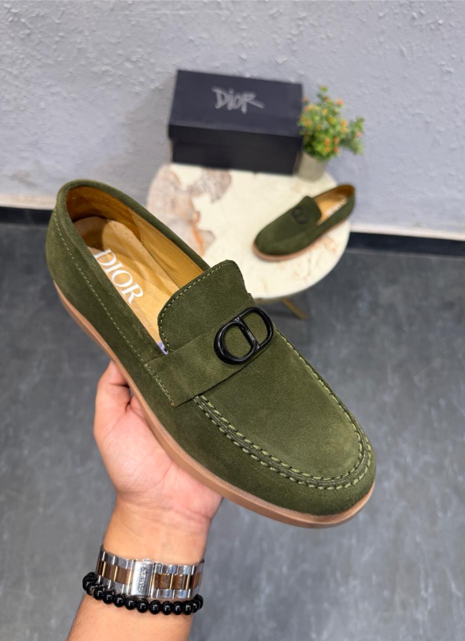 DIOR -HYBRID LEATHER LOGO LOAFER ART- 2251
