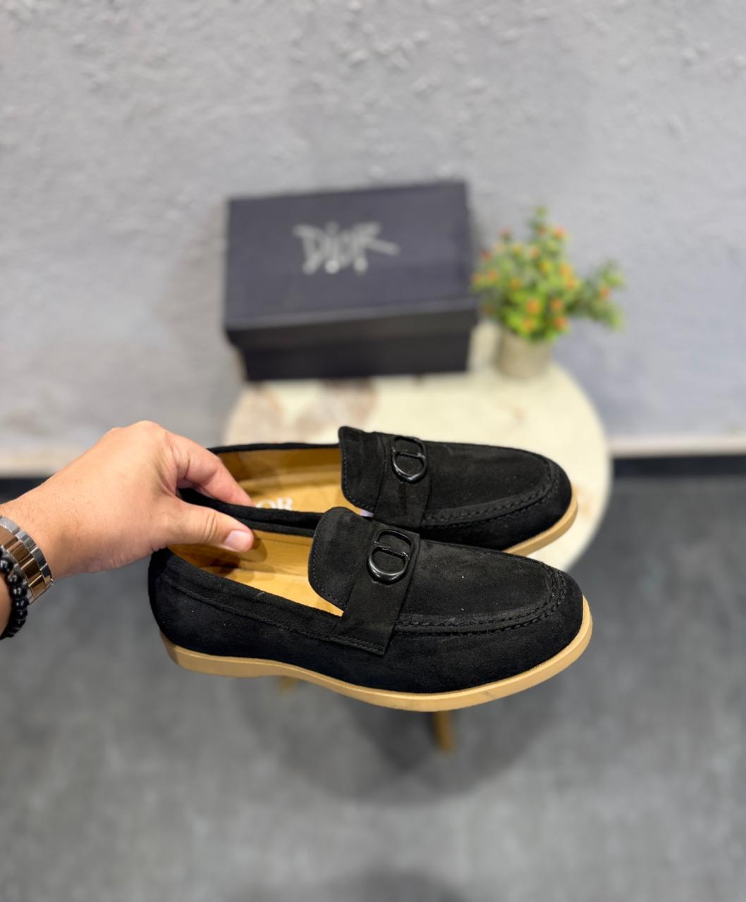 DIOR -HYBRID LEATHER LOGO LOAFER ART- 2251