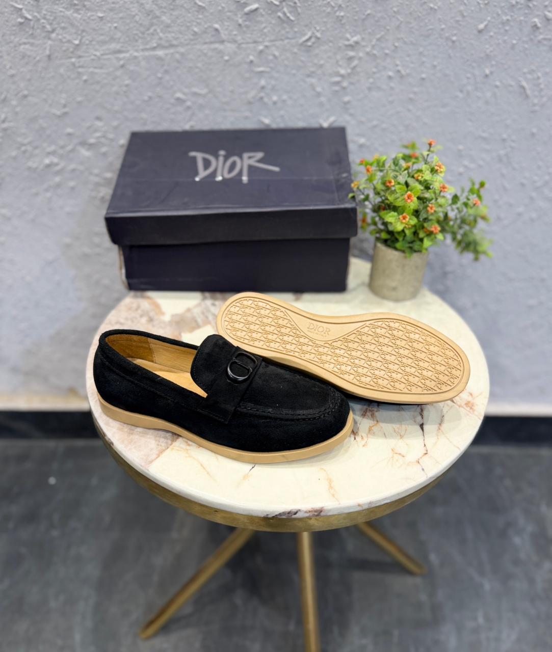 DIOR -HYBRID LEATHER LOGO LOAFER ART- 2251
