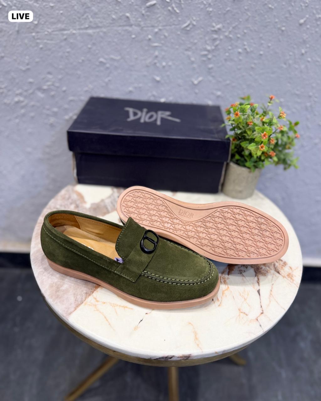 DIOR -HYBRID LEATHER LOGO LOAFER ART- 2251