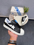 ADIDAS SUPERSTAR BAPE BLACK GIRLS