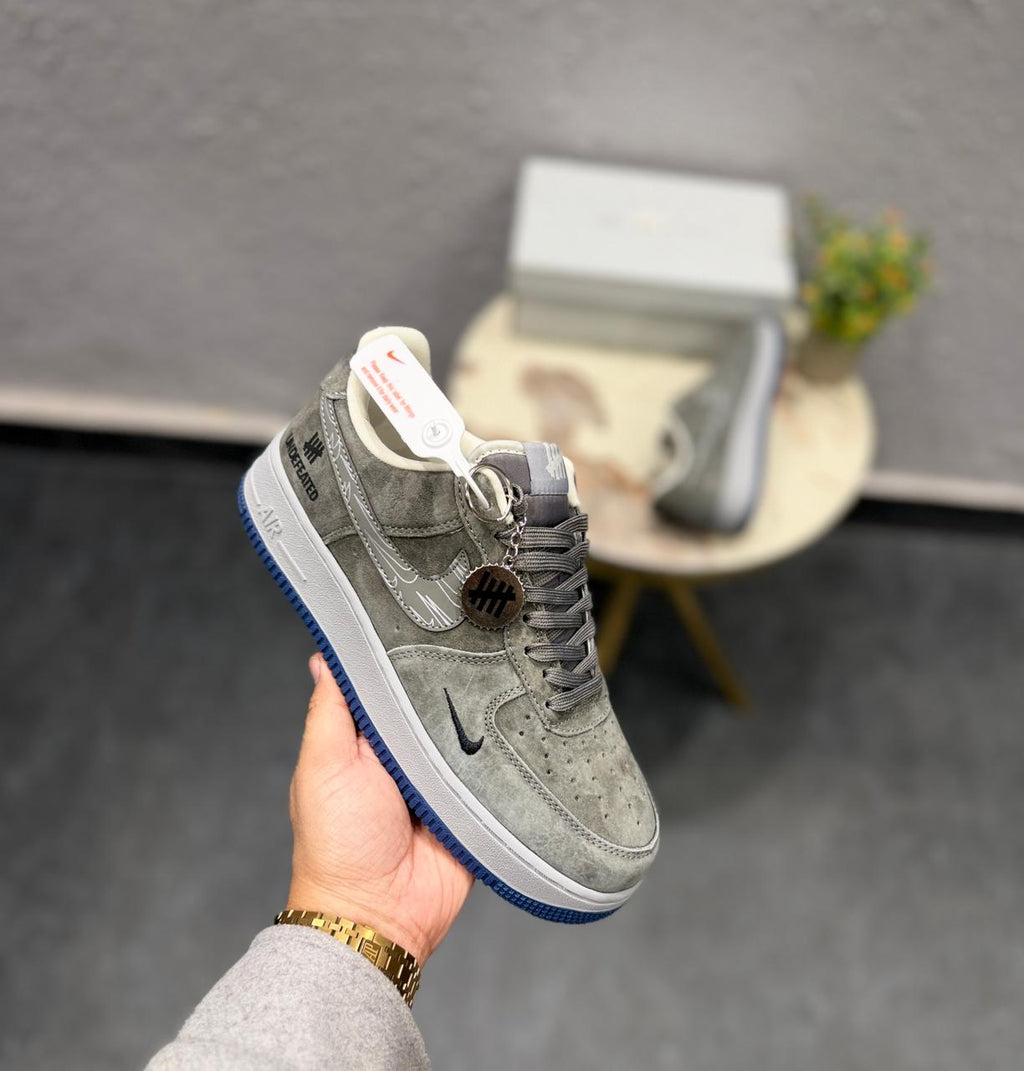 NIKE AIRFORCE CUSTOM UNDEFEATED GREY BLUE KEY CHAIN 2025