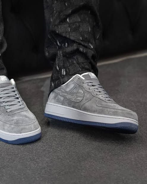 NIKE AIRFORCE CUSTOM UNDEFEATED GREY BLUE KEY CHAIN 2025